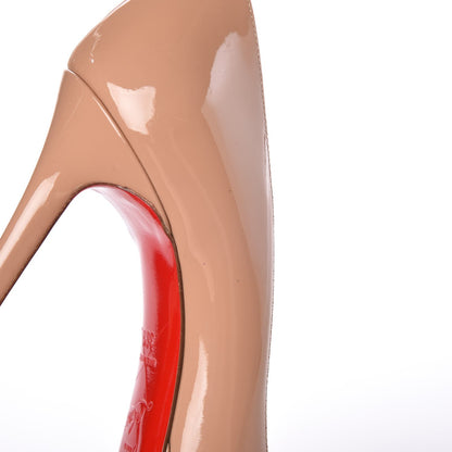 Christian Louboutin Patent New Simple 120 Pumps 36.5 Beige 13 of 13