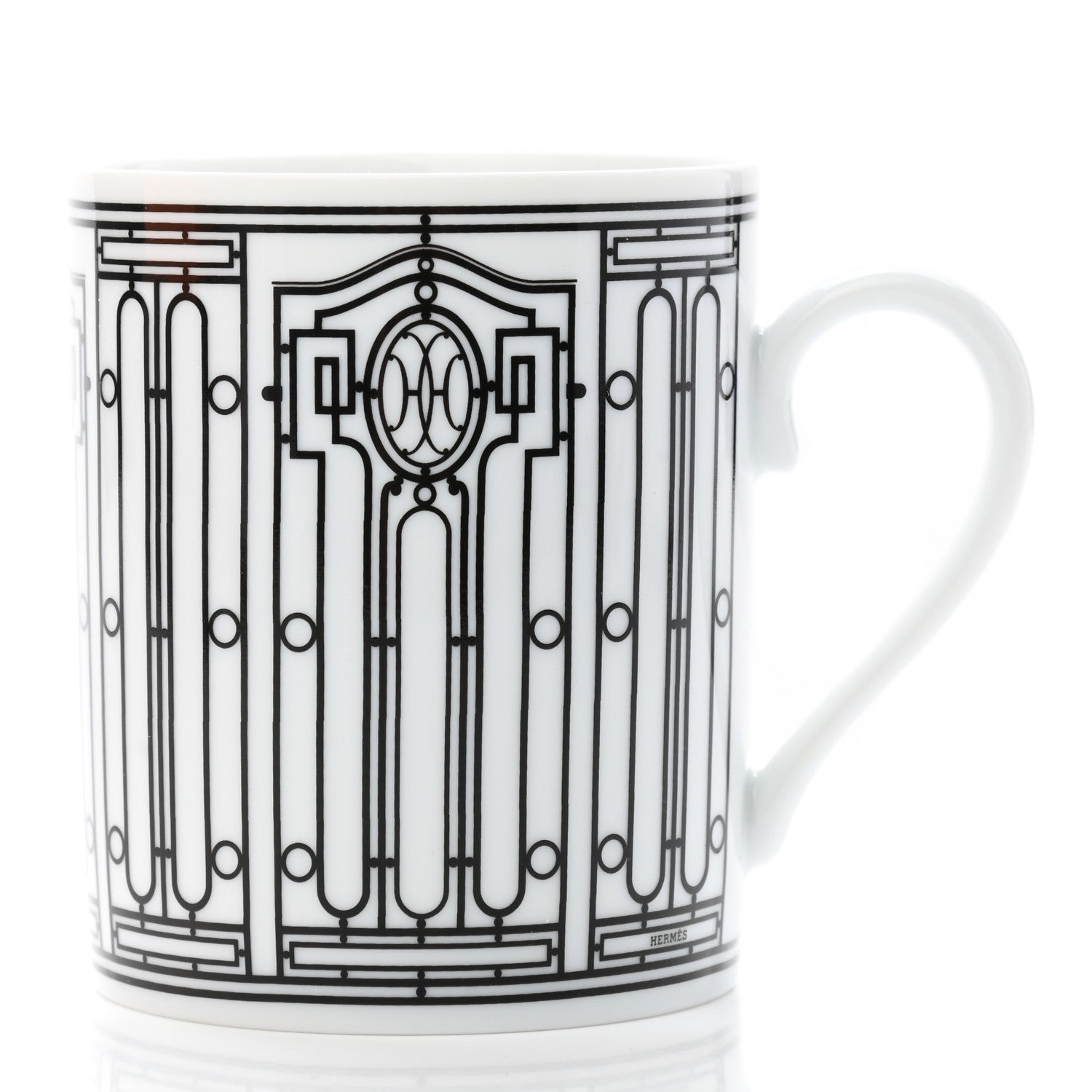 Hermes Porcelain H Deco Mug 3 of 7