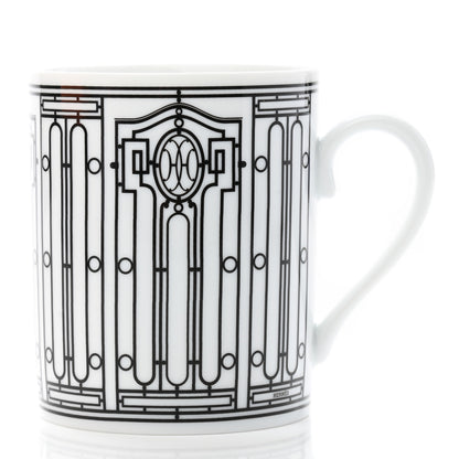 Hermes Porcelain H Deco Mug 3 of 7