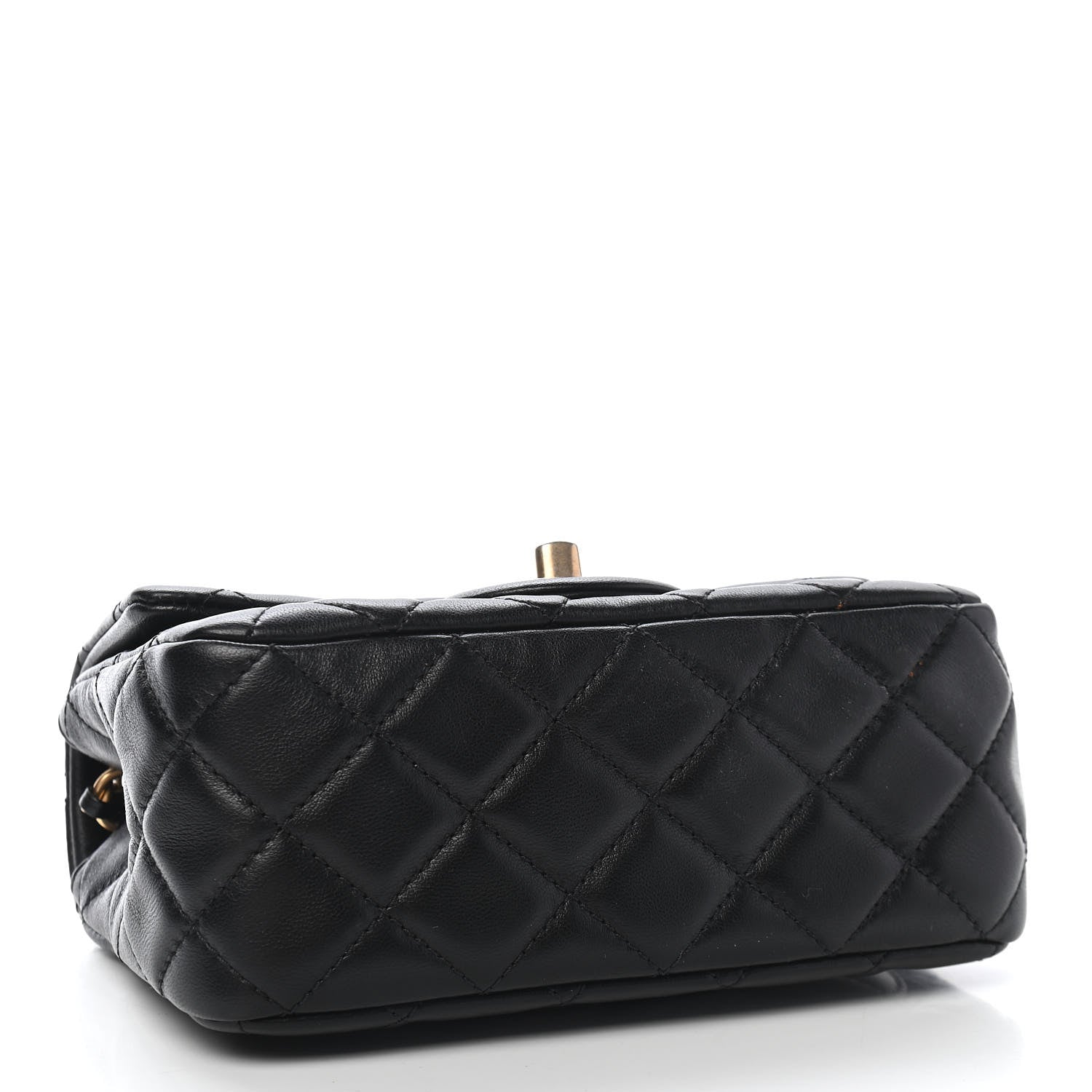 Chanel Lambskin Quilted Mini Pearl Crush Flap Black 4 of 9