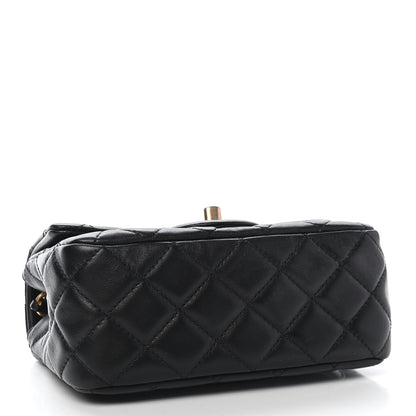 Chanel Lambskin Quilted Mini Pearl Crush Flap Black 4 of 9