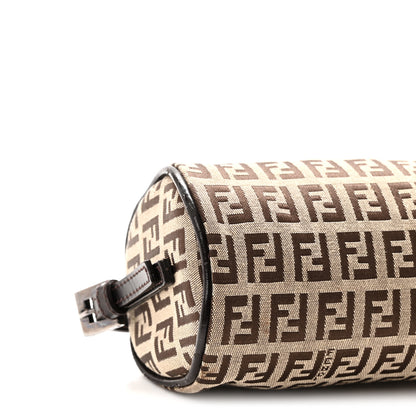 Fendi Zucchino Pochette Dark Brown 8 of 9