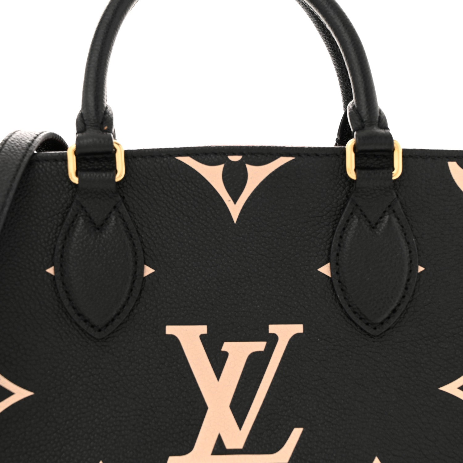 Louis Vuitton Empreinte Monogram Giant Onthego PM Black Beige 7 of 11