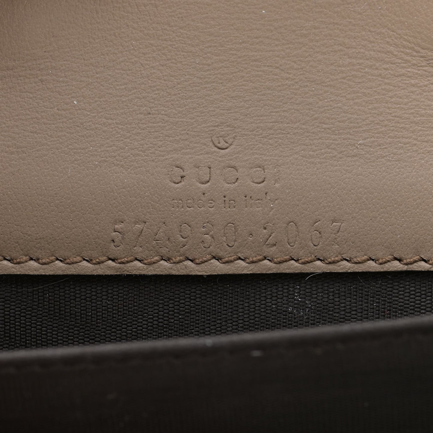 GG Supreme Monogram Dionysus Coin Purse Taupe