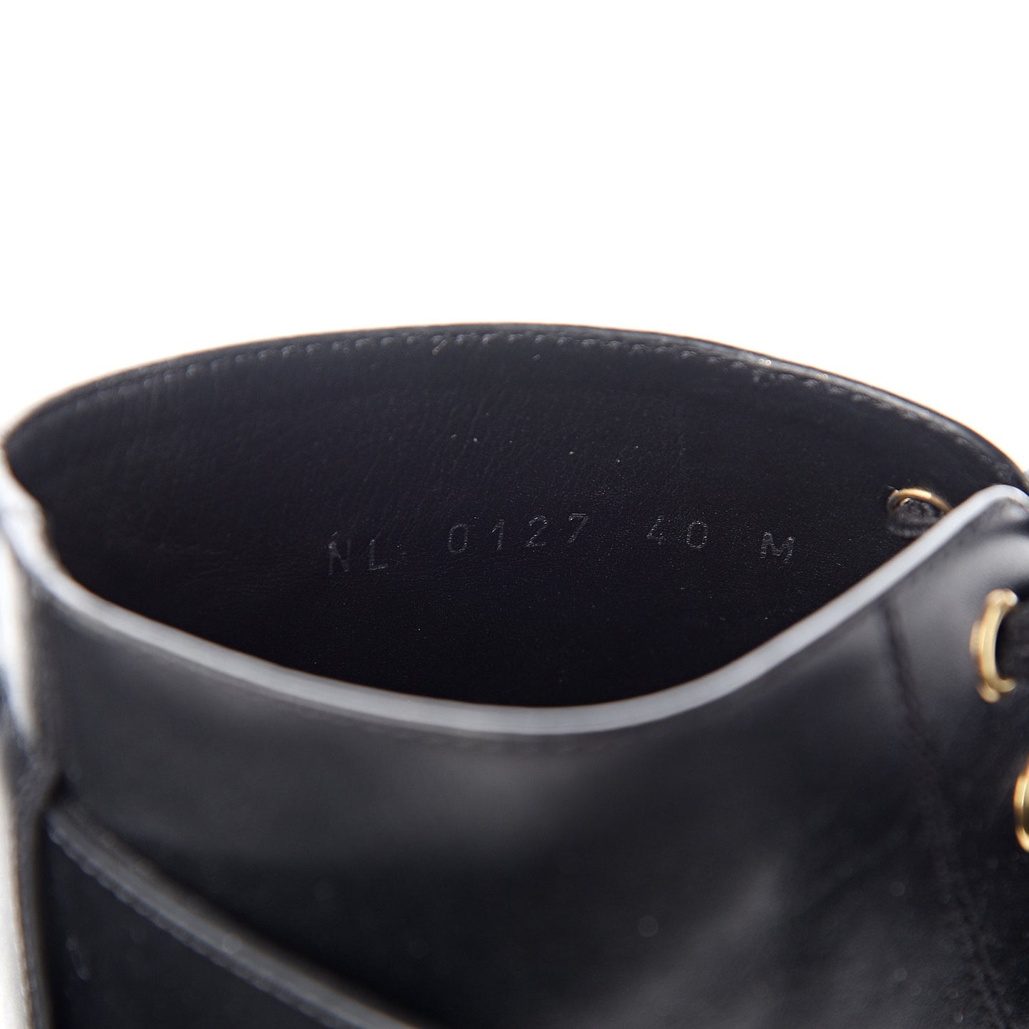 Calfskin Wonderland Ranger Boots 40 Black