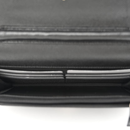 Chanel Caviar Quilted Coco Candy Wallet On Chain WOC Black 4 of 11