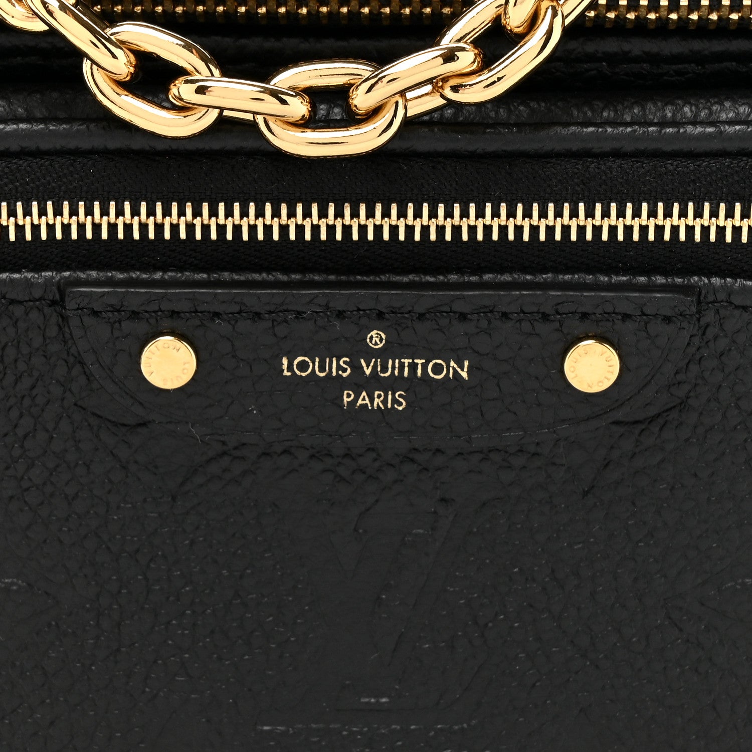 Louis Vuitton Empreinte Mini Bumbag Black 7 of 9