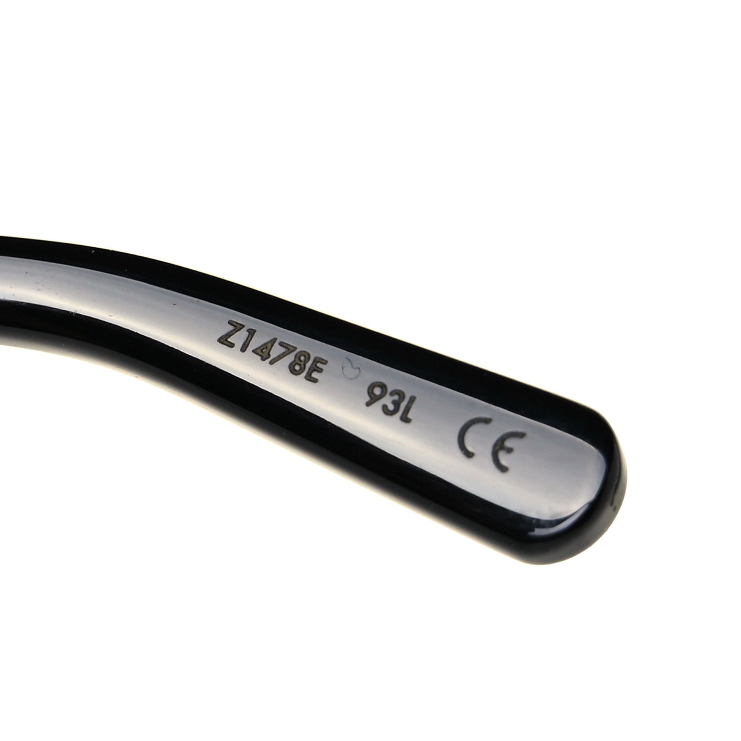Acetate LV Link Square Sunglasses Z1478E Black