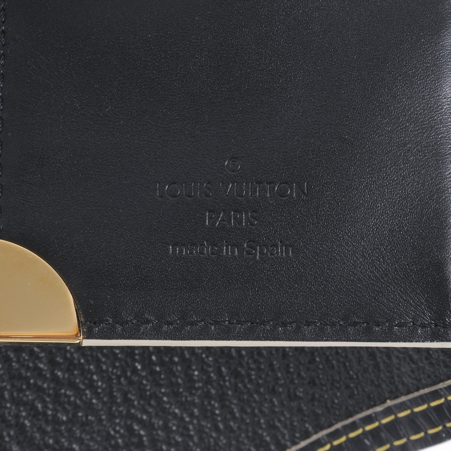 Suhali Small Ring Agenda Cover Black