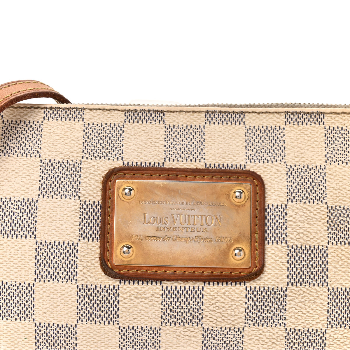 Louis Vuitton Damier Azur Eva Clutch 8 of 12