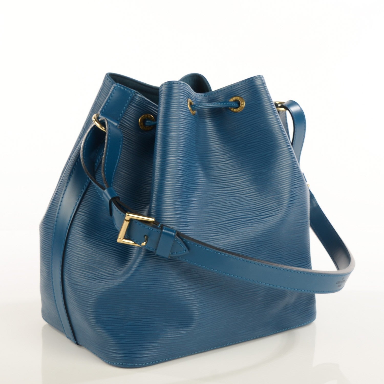 Louis Vuitton Epi Petit Noe Blue 3 of 7