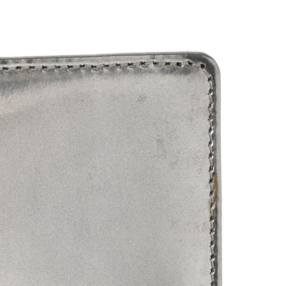 Christian Dior Metallic Patent Micro-Cannage Baby Diorama Flap Bag Silver 13 of 14