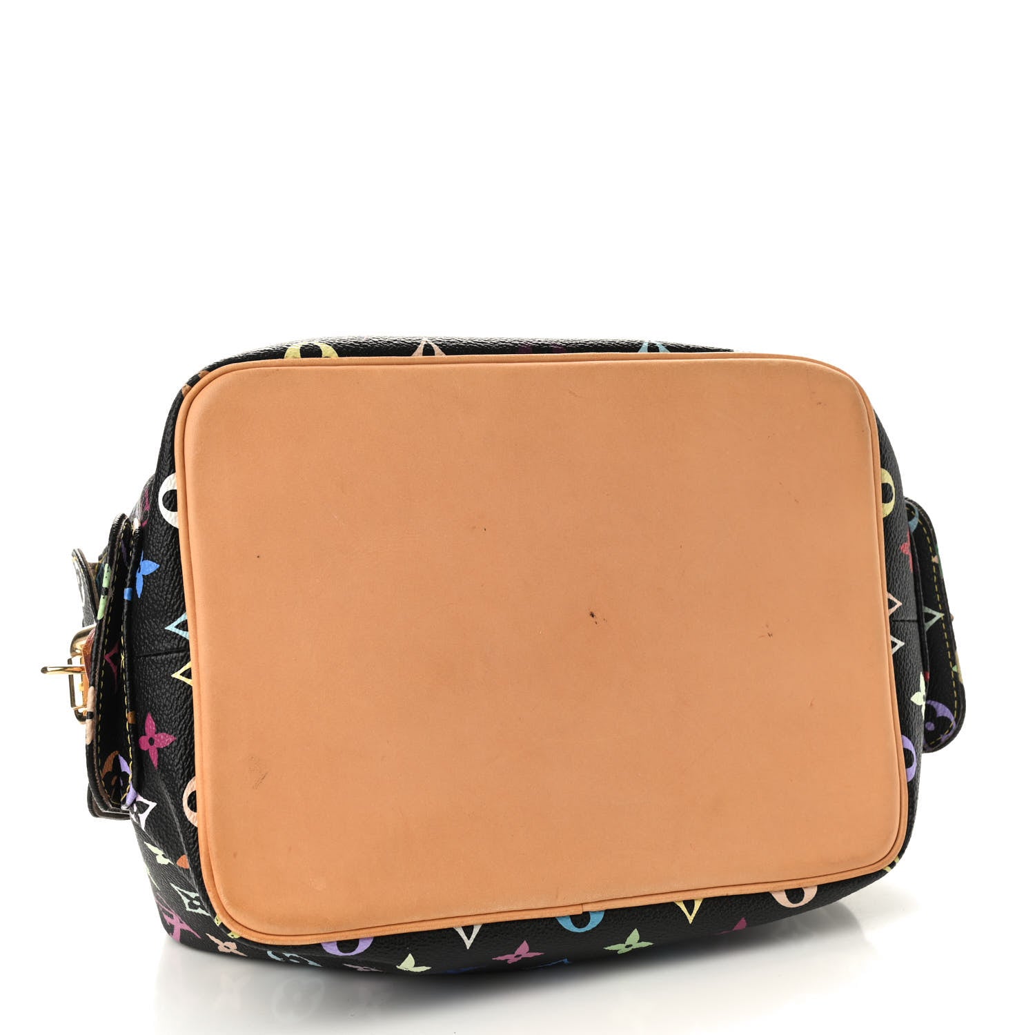 Louis Vuitton Monogram Multicolor Petit Noe Black 4 of 13