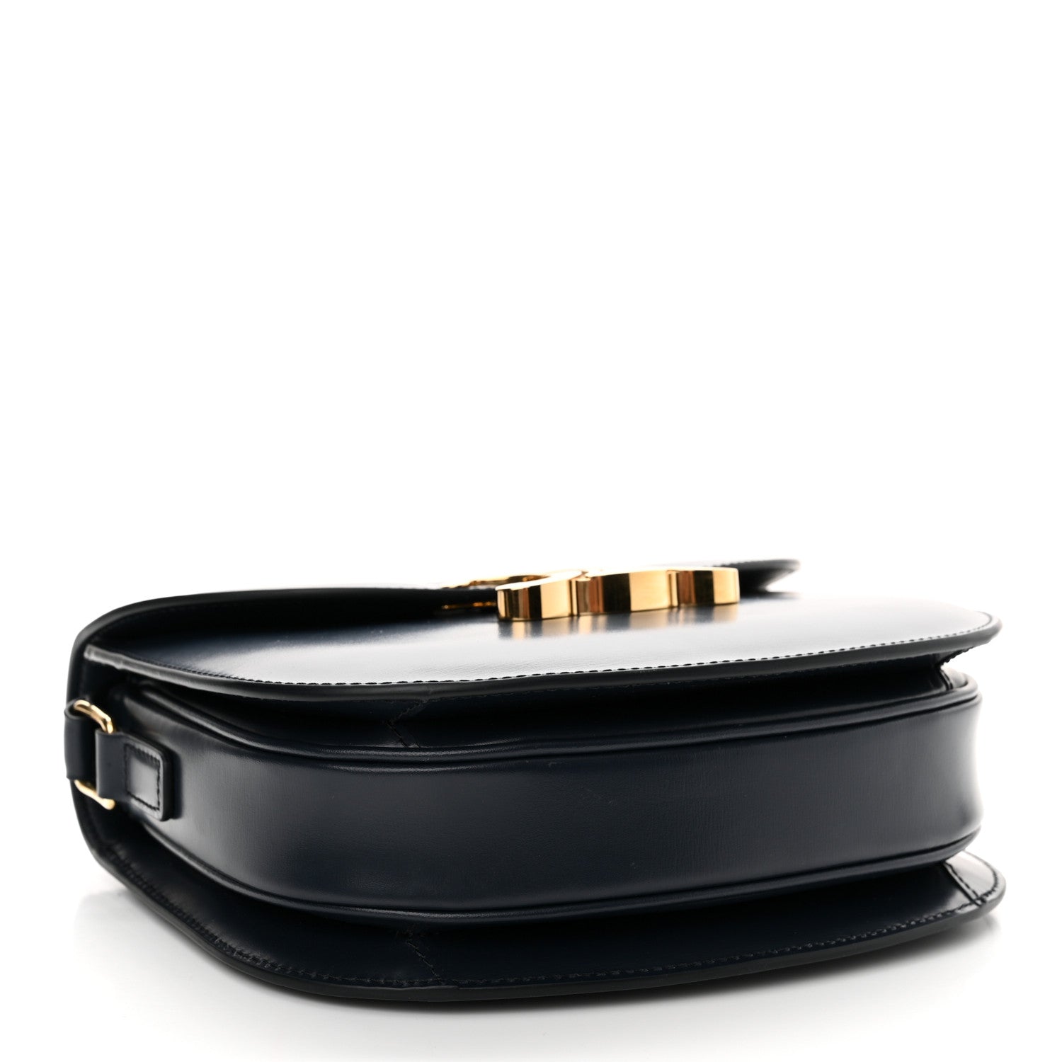 Celine Shiny Calfskin Teen Besace Navy Blue 4 of 13