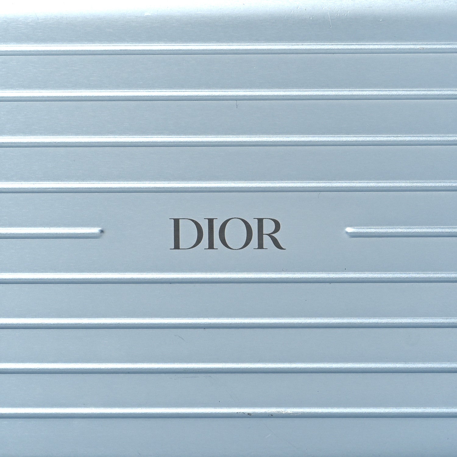 Christian Dior X RIMOWA Aluminum Personal Clutch On Strap Bleu 8 of 10