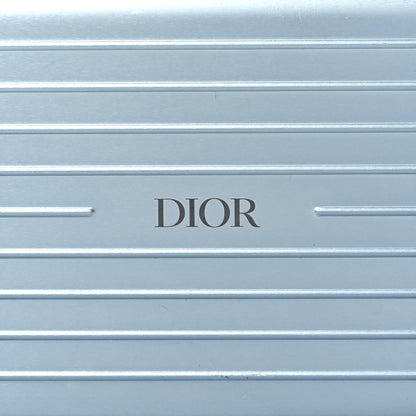Christian Dior X RIMOWA Aluminum Personal Clutch On Strap Bleu 8 of 10