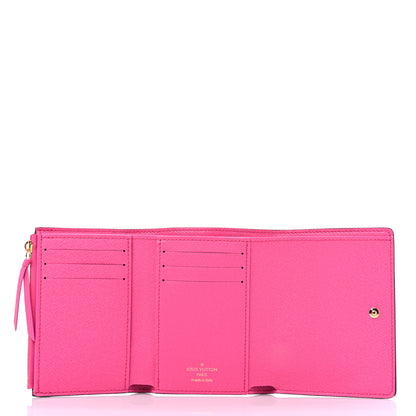 Louis Vuitton Monogram 2022 Christmas Animation Seoul Victorine Wallet Fuchsia Fuchsia 5 of 7