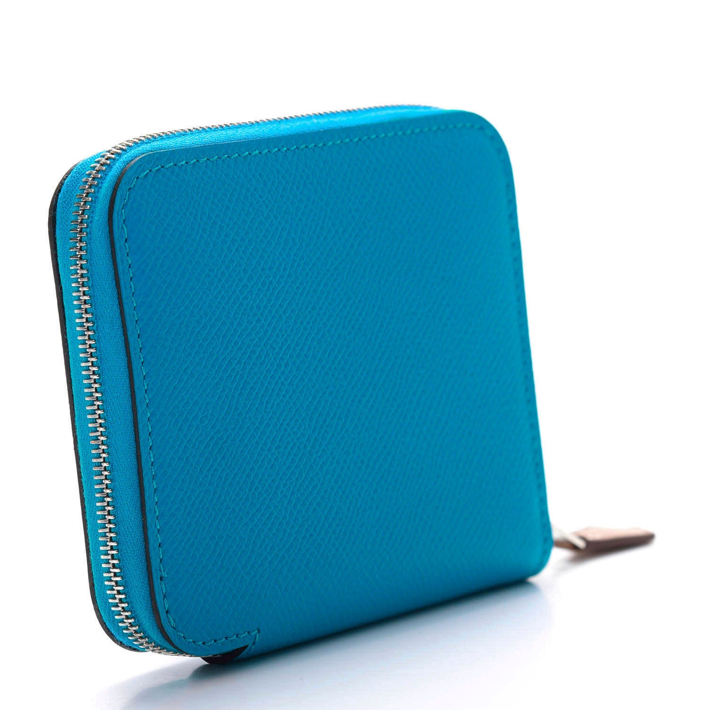 Epsom Silk'In Compact Wallet Bleu Zanzibar
