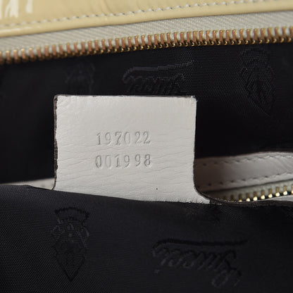 Gucci Patent Large Hysteria Ivory 8 of 13
