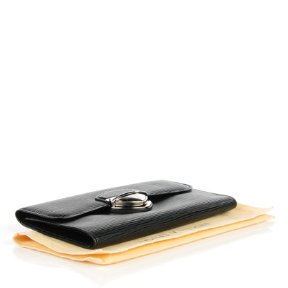 Louis Vuitton Epi Eugenie Wallet Black 4 of 7