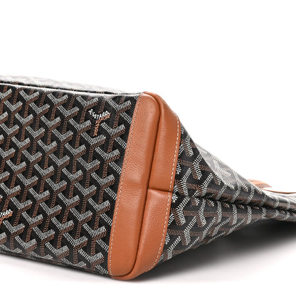 Goyard Goyardine Artois MM Black Gold 10 of 10
