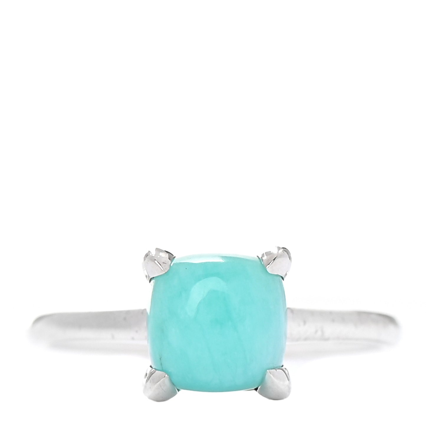 Sterling Silver Amazonite Paloma Picasso Sugar Stacks Ring 52 6