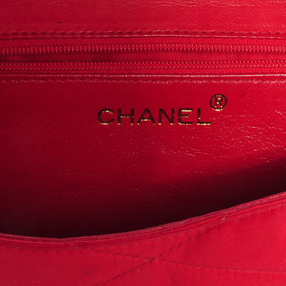 Chanel Satin CC Envelope Flap Red 6 of 7