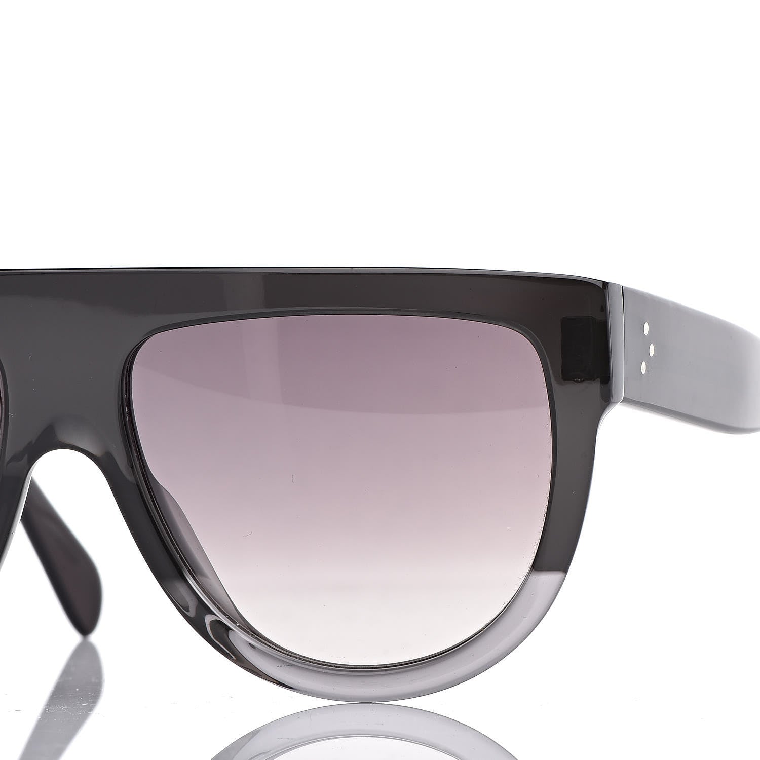 Celine Acetate Aviator Sunglasses CL 40001 Black 8 of 8