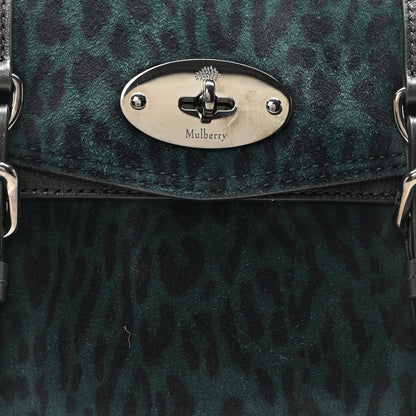 Mulberry Suede Leopard Print Mini Alexa Mulberry Green 7 of 9