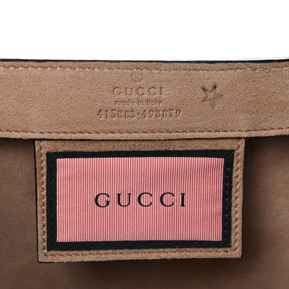 Gucci Calfskin GucciGhost Real Large XL Tote Black Yellow 6 of 9