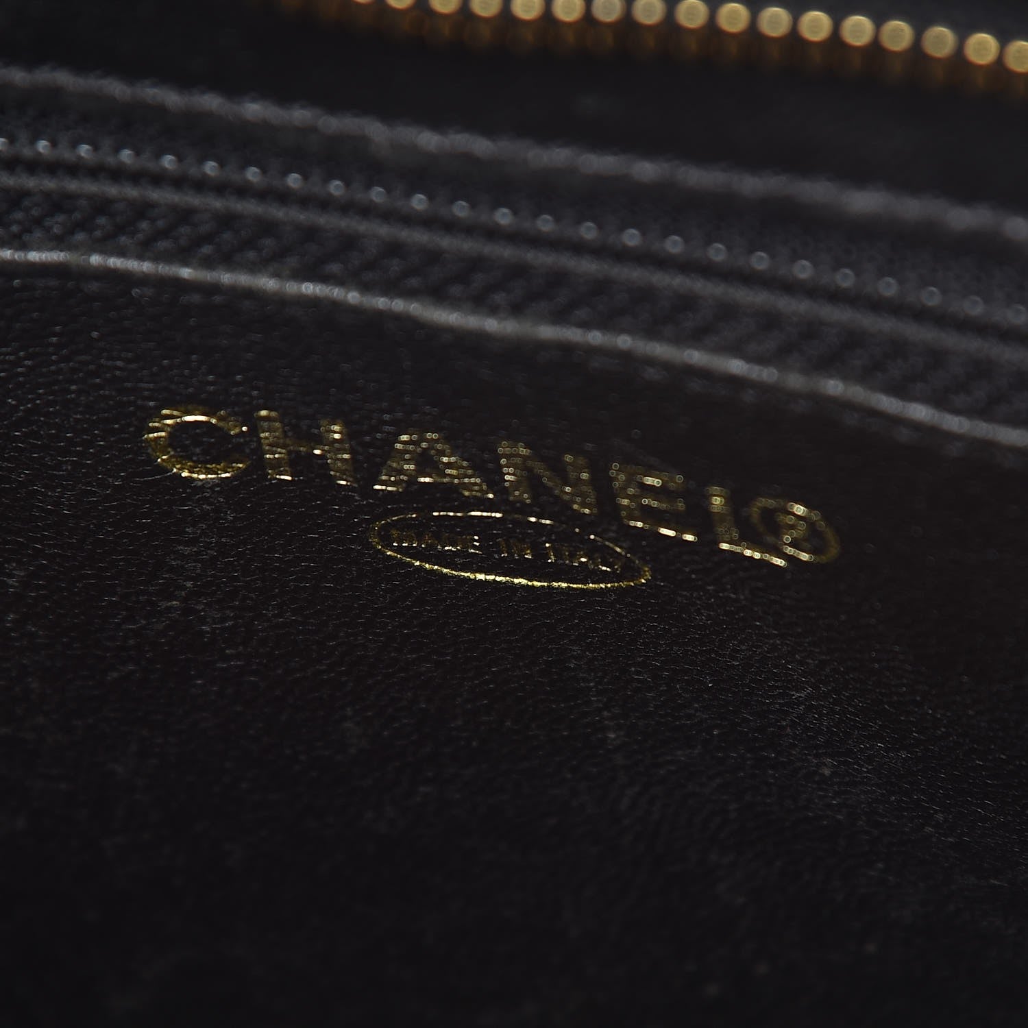 Chanel Caviar Quilted Medallion Tote Black 6 of 13