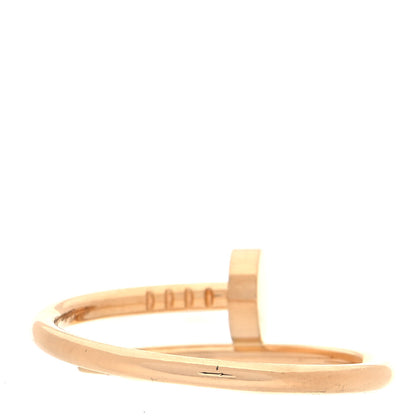 Cartier 18K Yellow Gold Small Juste Un Clou Ring 58 8.25 3 of 5