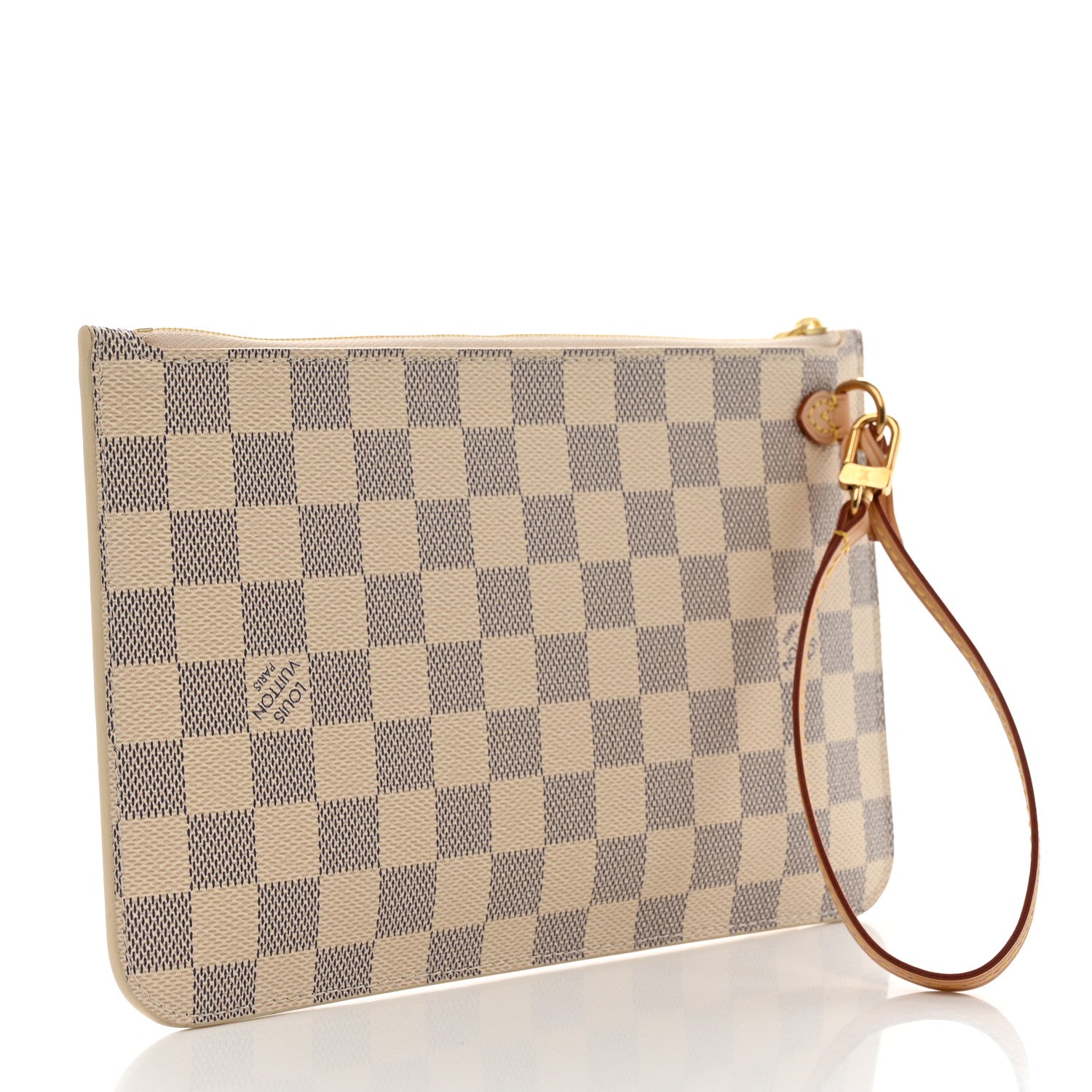 Louis Vuitton Damier Azur Neverfull MM GM Pochette 3 of 7