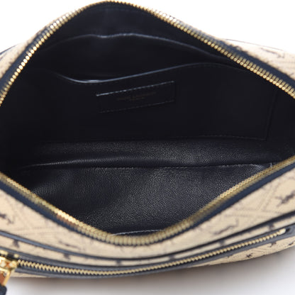Saint Laurent Canvas Monogram All Over Camera Bag Beige 5 of 8