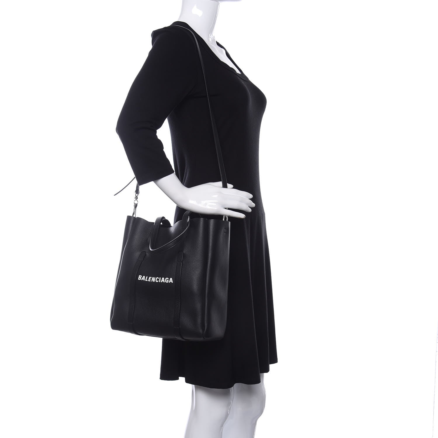 Balenciaga Calfskin XS Everyday Tote Black 2 of 11