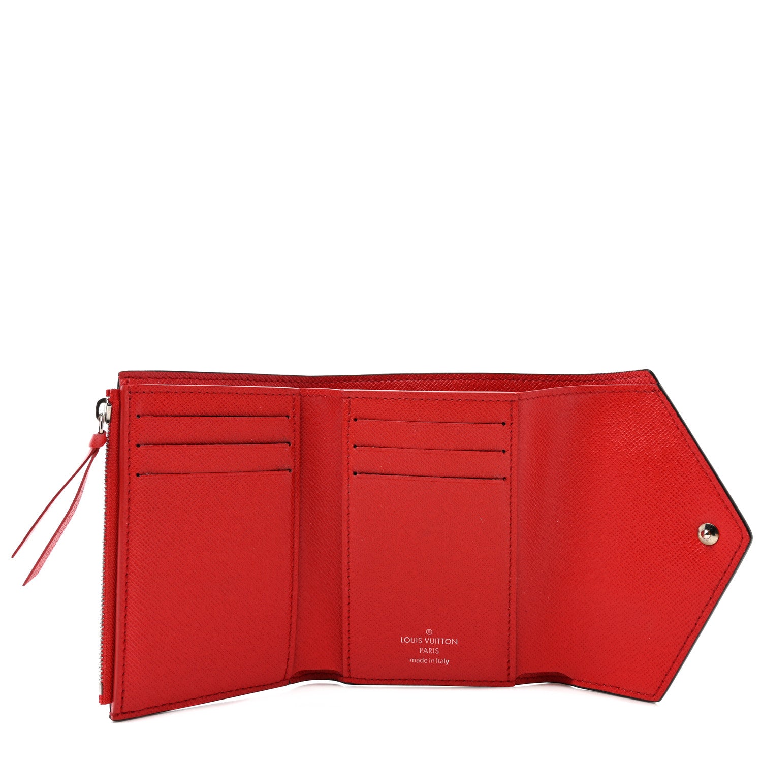Louis Vuitton Monogram Escale Victorine Wallet Red 5 of 10