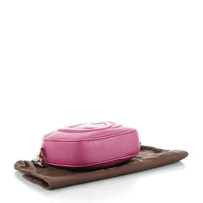 Gucci Cellarius Calfskin Mini Soho Chain Bag Peonia Flower 5 of 8