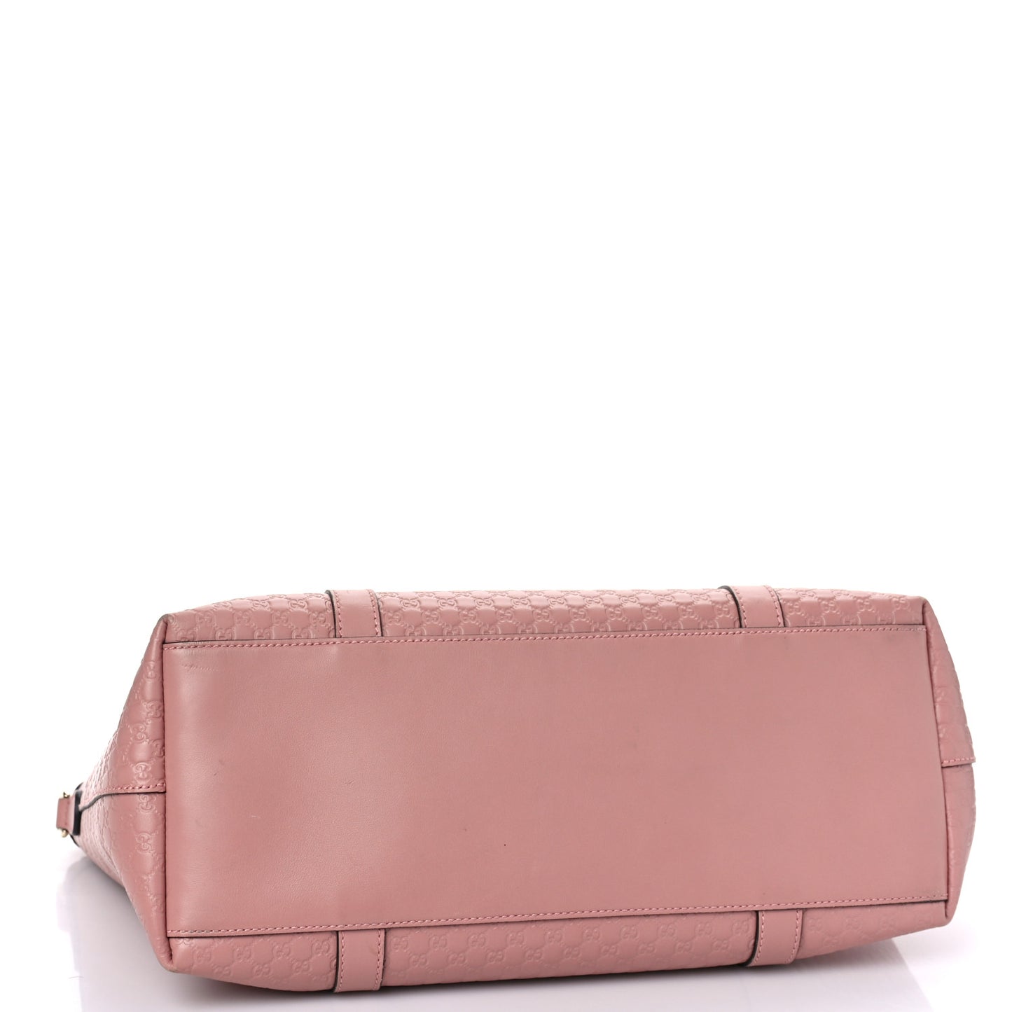 Soft Microguccissima Medium Zippered Satchel Soft Pink