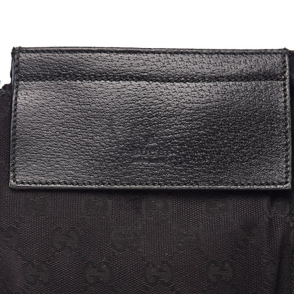 Gucci GG Monogram Double Pocket Belt Bag Black 18 of 18