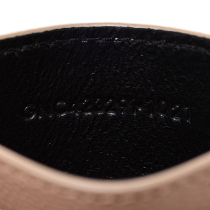 Saint Laurent Grain De Poudre Matelasse Chevron Cassandre Credit Card Case Crema Soft 7 of 7