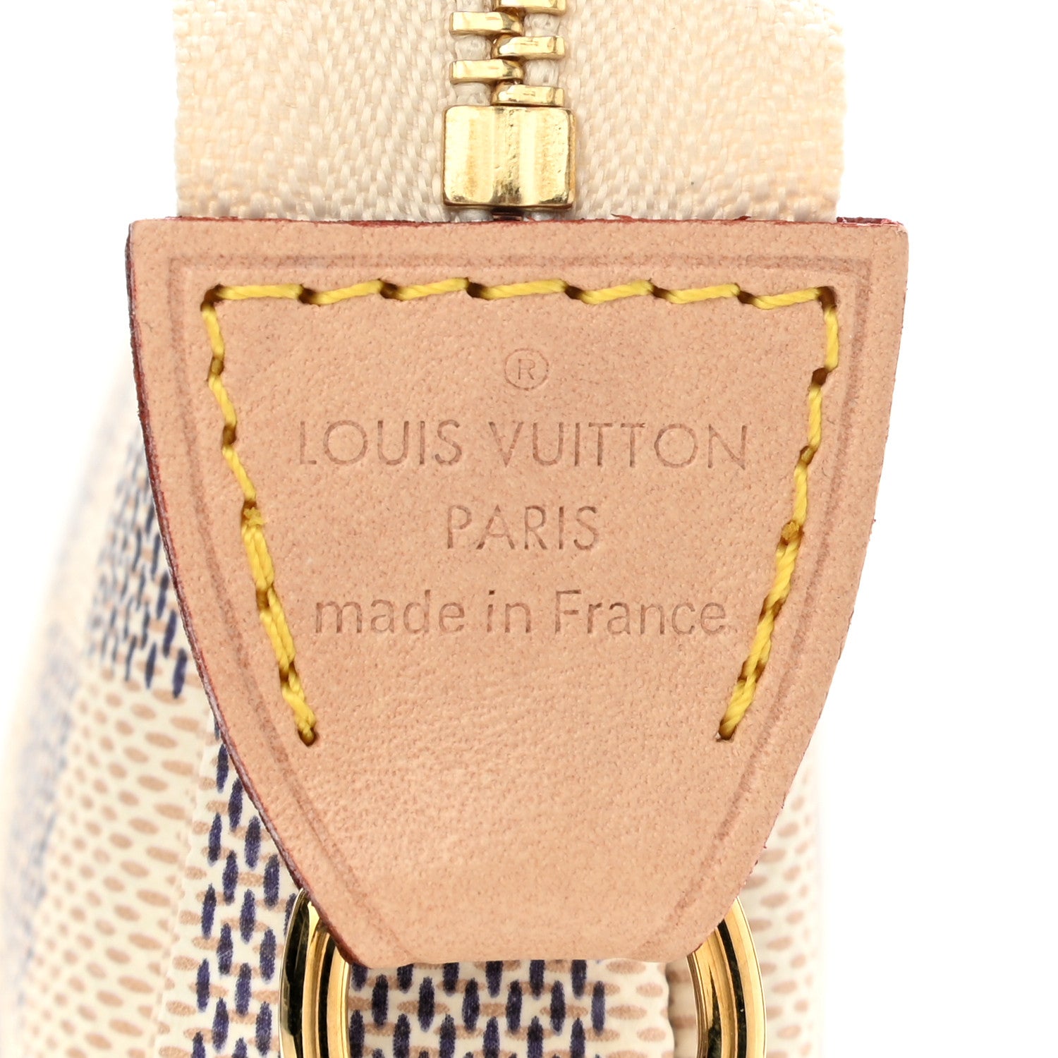 Louis Vuitton Damier Azur Mini Pochette Accessories 7 of 8