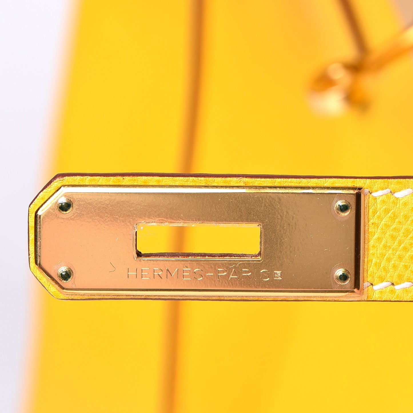 Epsom Horseshoe Birkin 35 Jaune