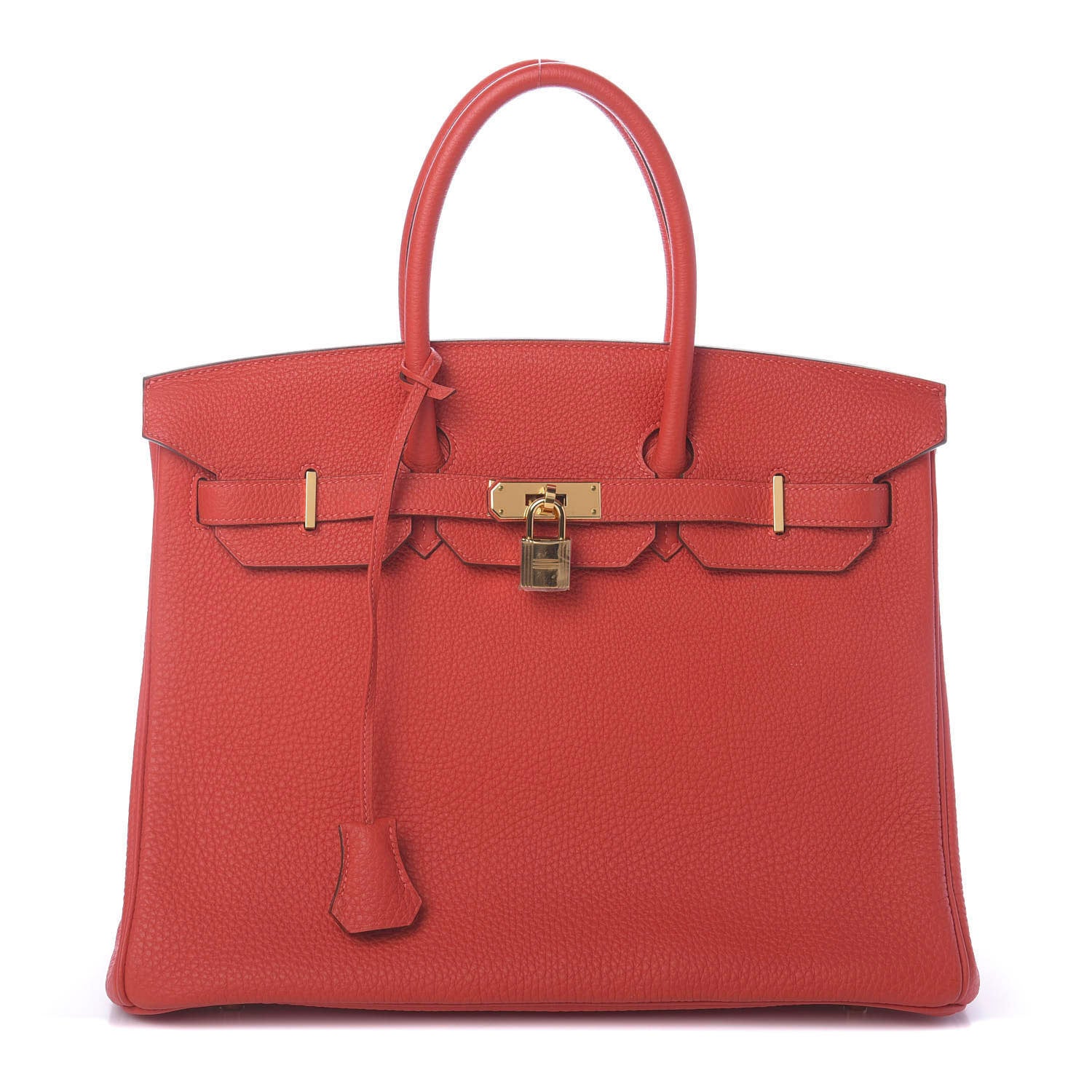 Hermes Togo Birkin 35 Rouge Pivoine 1 of 8