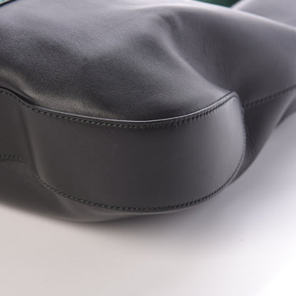 Gucci Calfskin Web Stripe Medium Dionysus Hobo Black 10 of 10