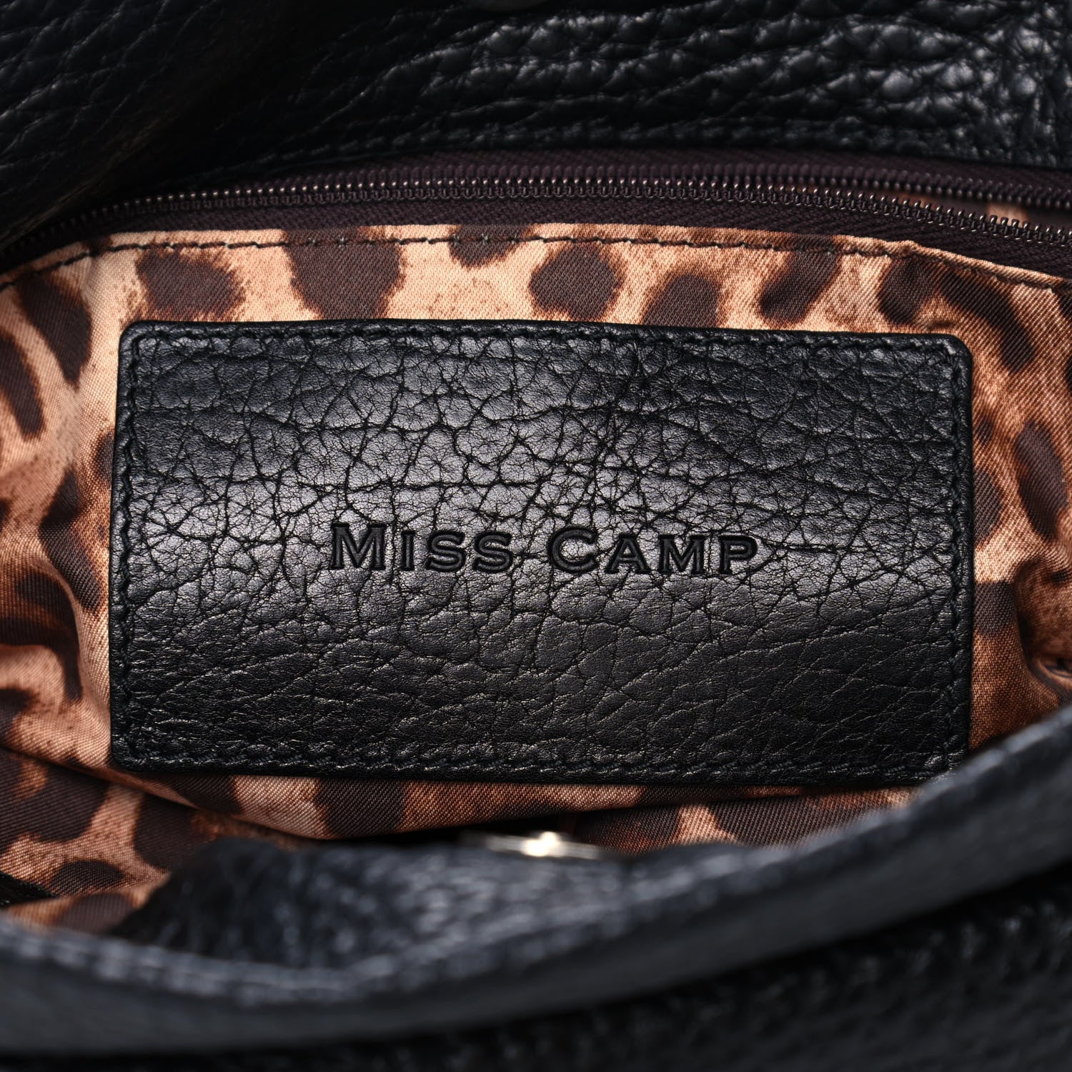 Dolce & Gabbana Calfskin Miss Camp Shoulder Bag Black 8 of 11