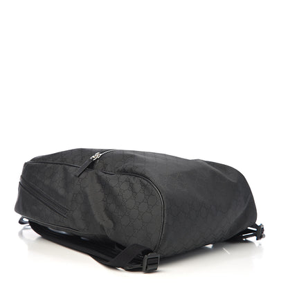 Gucci Nylon Monogram Slim Backpack Black 3 of 9