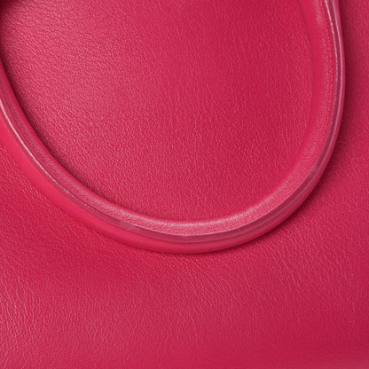 Saint Laurent Calfskin Small Monogram Cabas Fuchsia 11 of 11