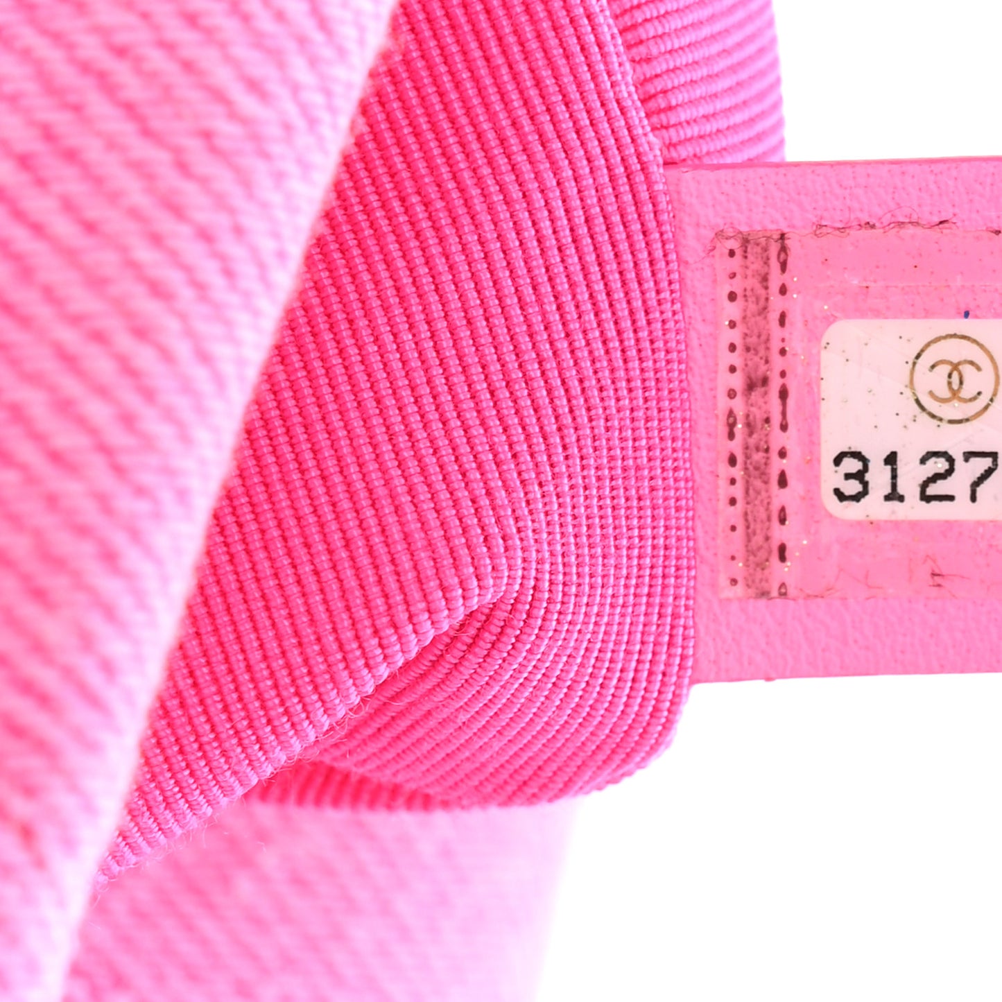 Denim Quilted Medium Chanel 19 Flap Neon Pink