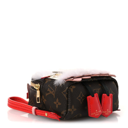 Louis Vuitton Monogram Wild Bag Palm Springs Bag Charm Key Holder 3 of 6