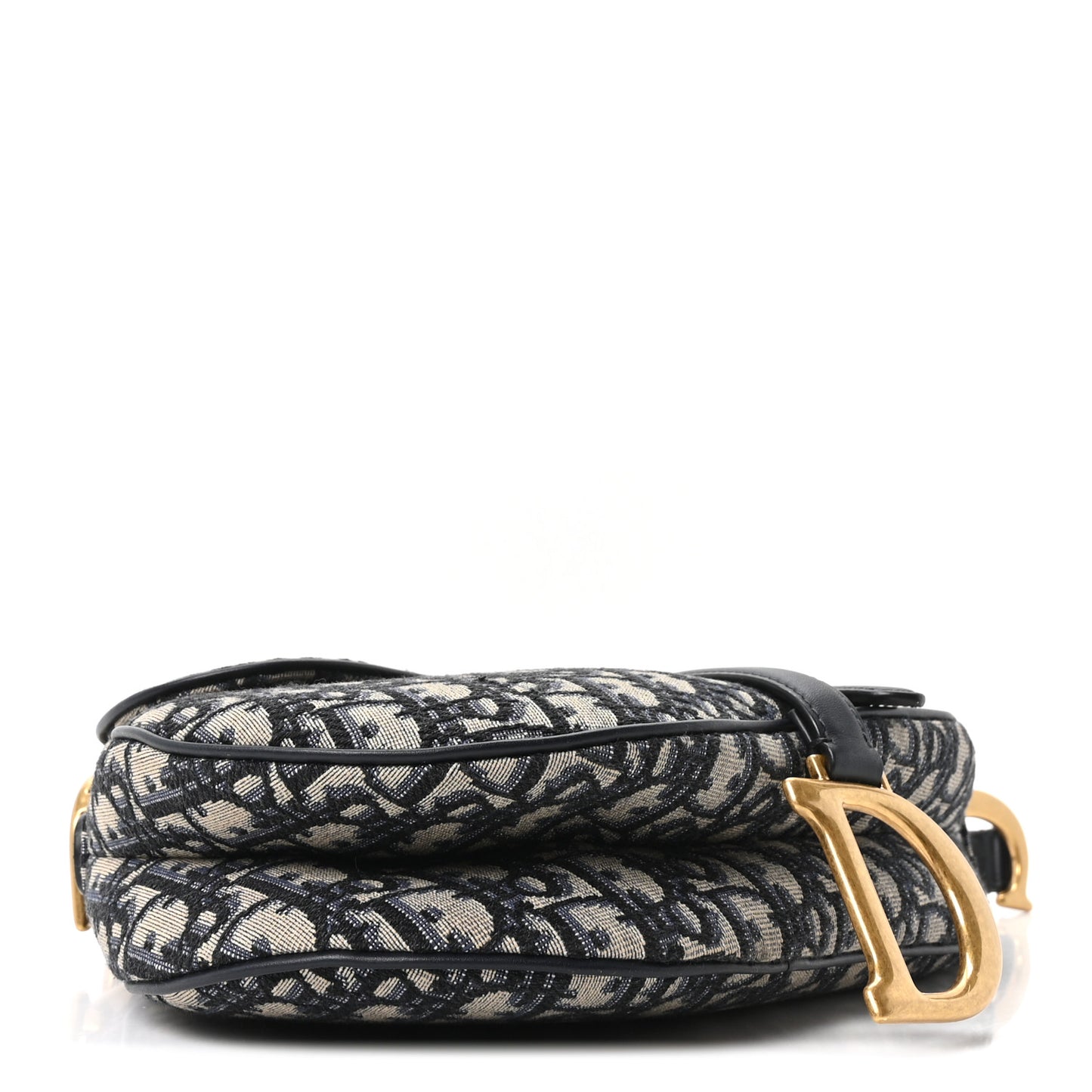 Oblique Saddle Bag Blue